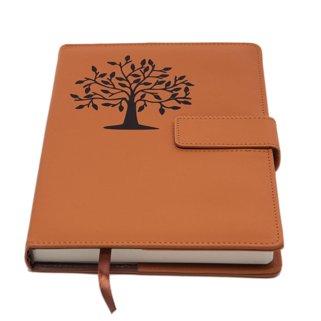 Jaald 8" Large Leather Journal Handmade Tree Of Life Leather Bound A5 - View #10