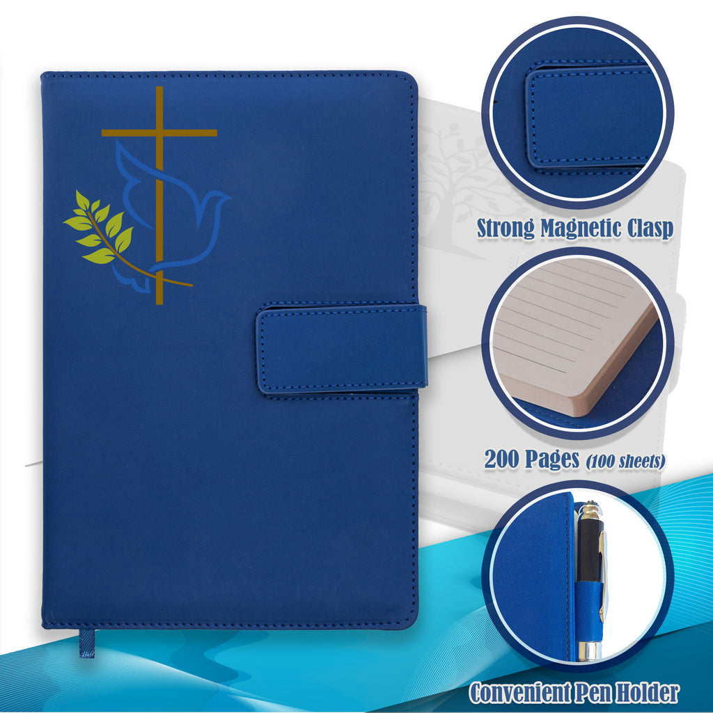 The Peace Dove Personal Notebook Journal - 5x8 Inch - Blue – The ...