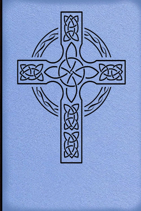 The Celtic Cross Notebook Journal | 6x9 Inches | 120 Lined Pages