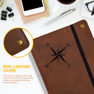 Leather Refillable Writing Journal - The Amazing Office