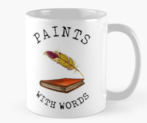 Paints with Words - Writers Mug
